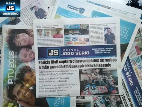 jornal jogo sério policial